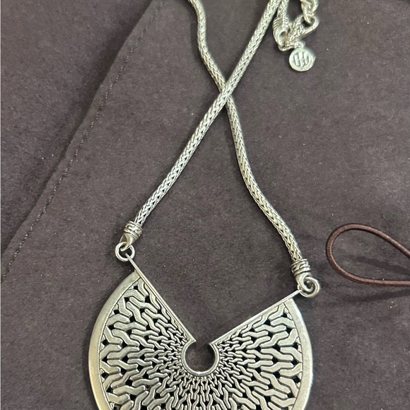 John hardy classic chain radial station pendent necklace sterling silver 925 - Picture 5 of 8